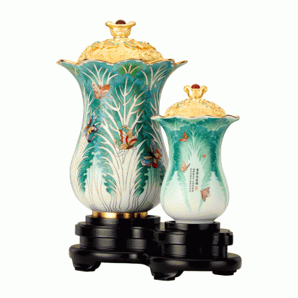 《百财尊》首开一器双珐琅尊先河 | 戴嘉林、阳士琦两位国宝大师破界联袂