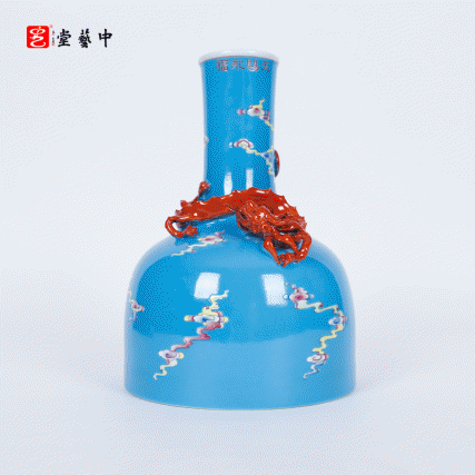 国宝重器·珐琅彩《盘龙尊》 | 王辉大师再造“瓷中帝王” | 龙腾盛世，基业长青，守护华夏文明之魂